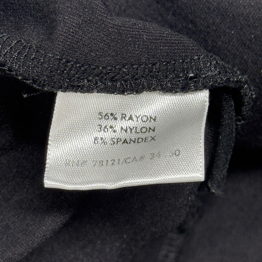 Eileen Fisher Dress Black‎ Sleeveless Pockets Casual Neutral Minimalist Size M - Picture 7 of 12